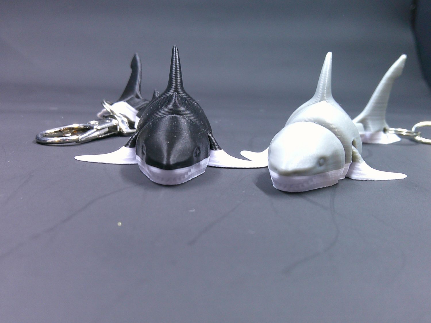 Great White Shark Keychain