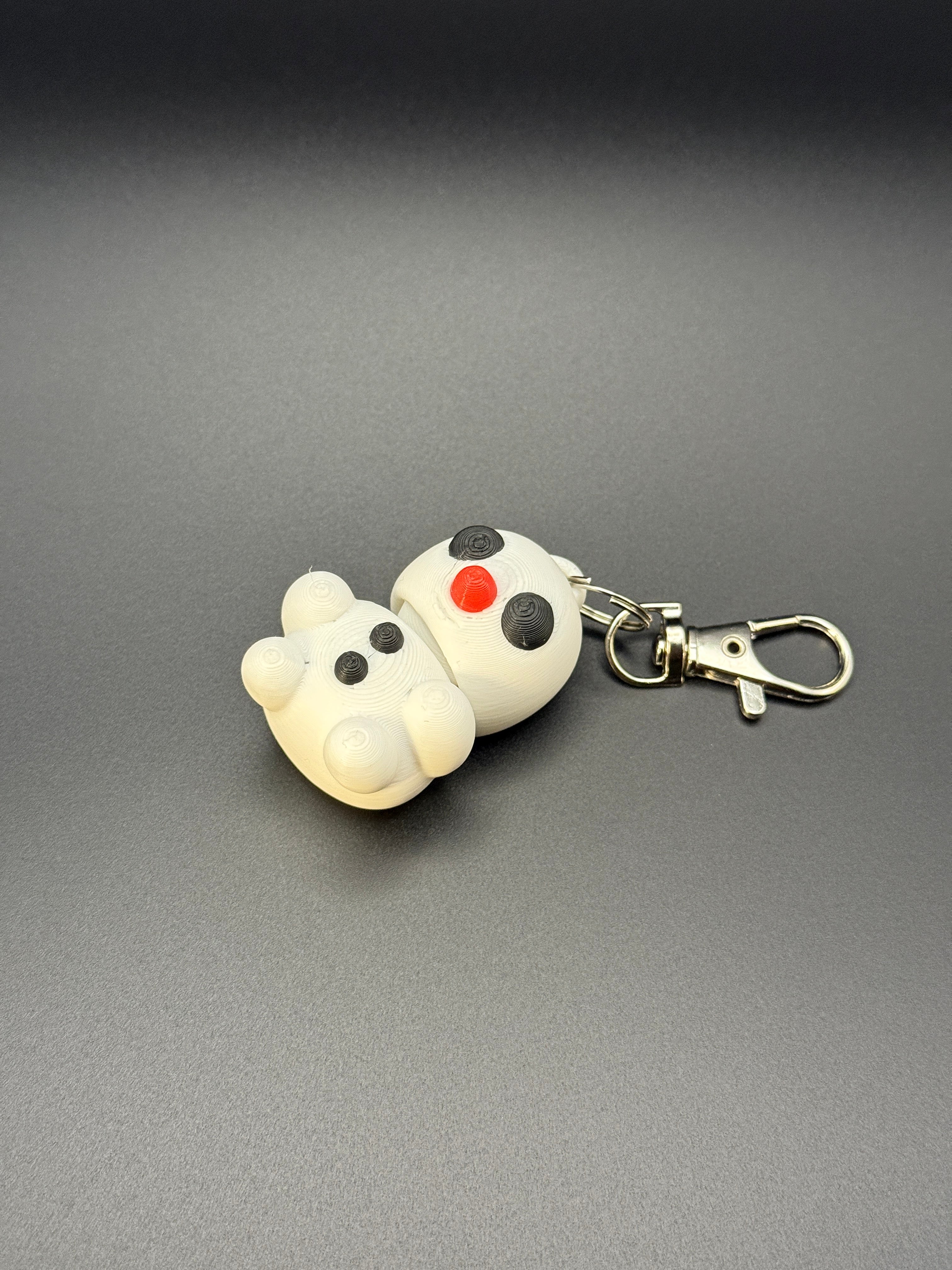 Snowman Keychain