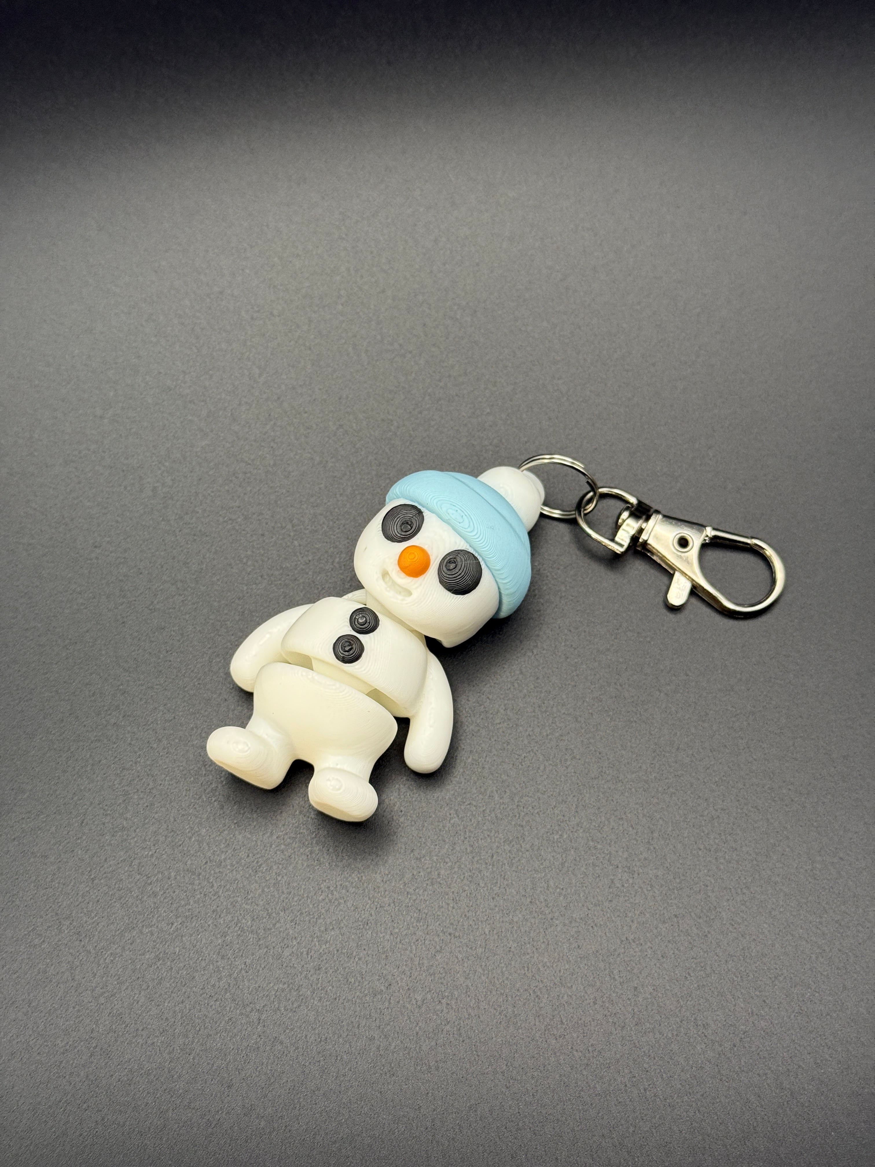 Snowman Hat Keychain