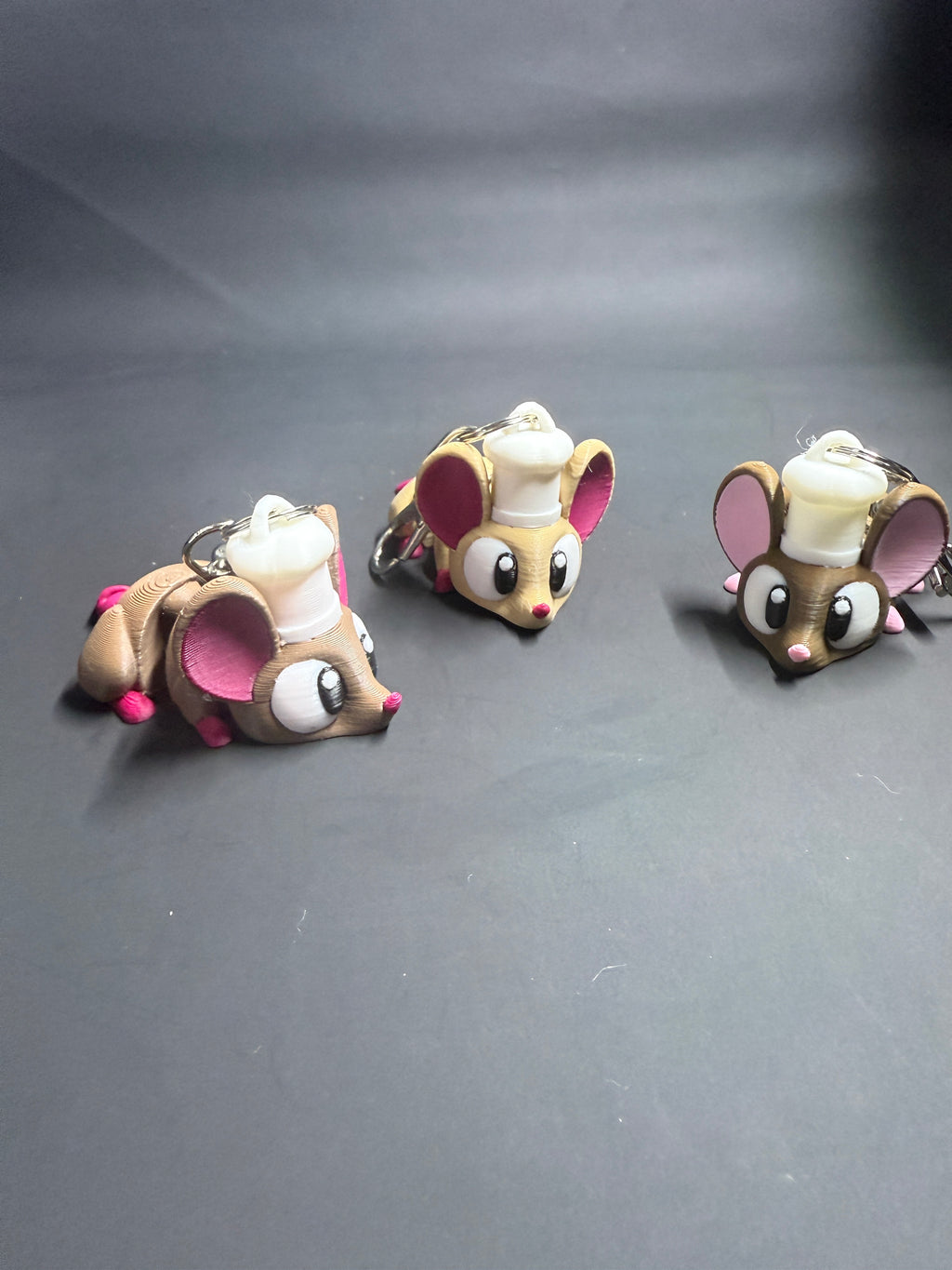 Chef Mouse Keychain