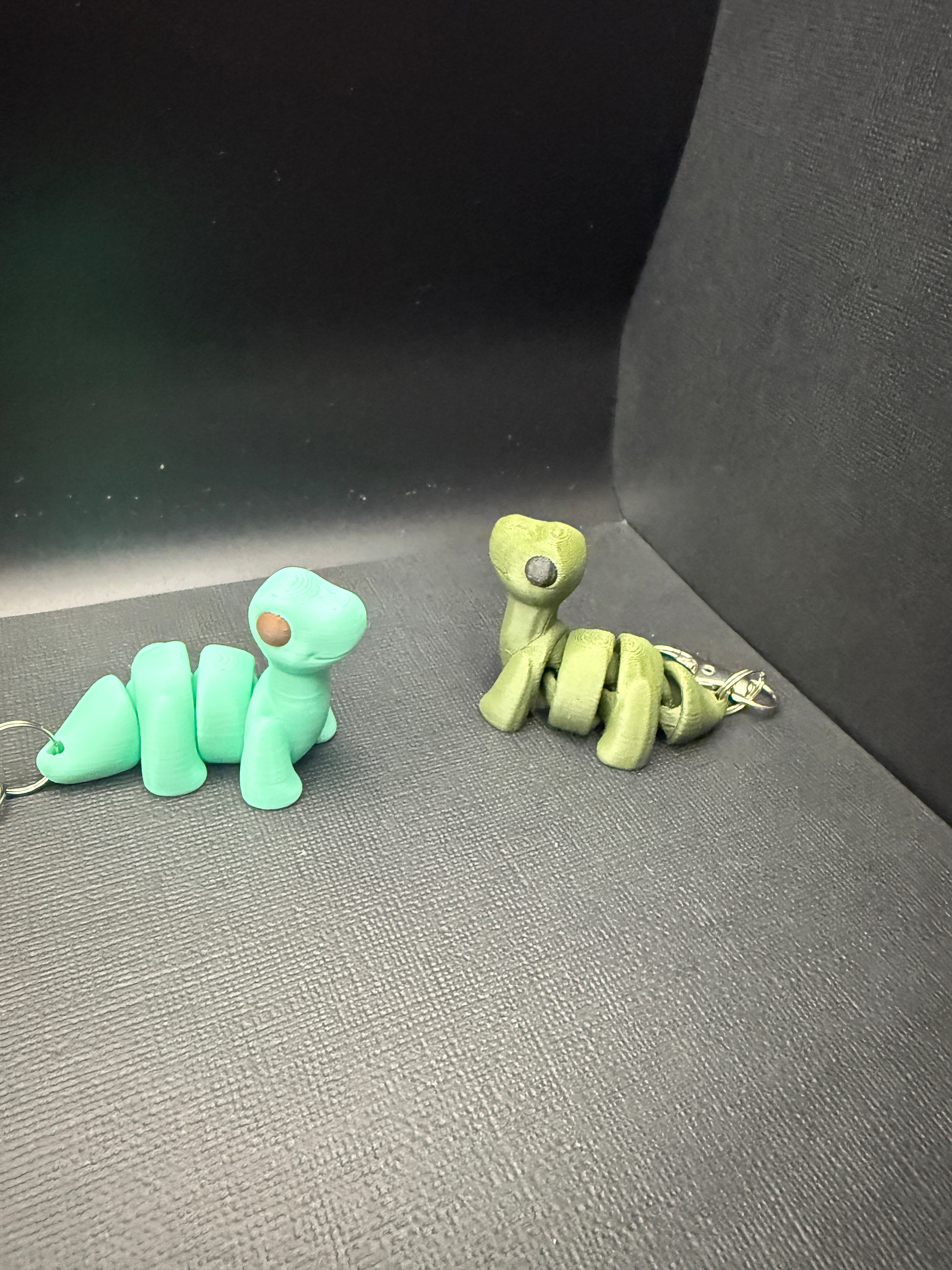 Brontosaurus Keychain